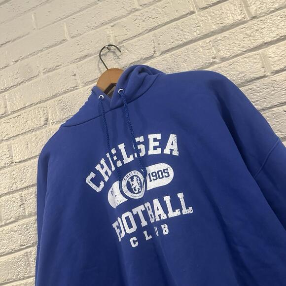 Vintage Chelsea‎ F.C MATA 10 Grey Hoodie - Picture 1 of 3